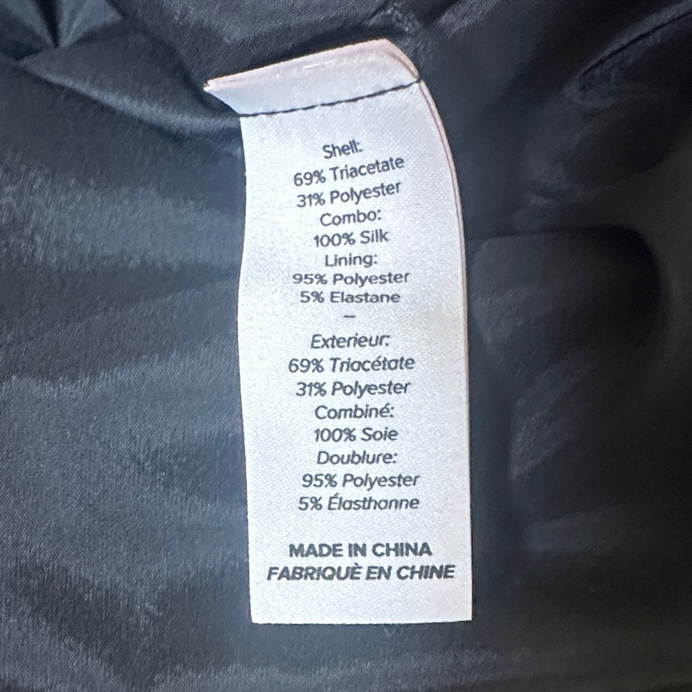 Cinq à Sept Savina Dress Black Ivory Size 8 | NWT| Silk Collar Lace Trim Dress - Picture 6 of 8